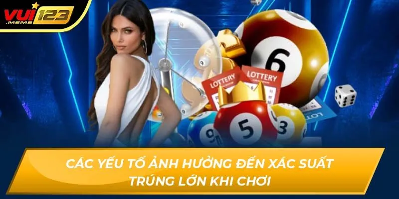 Các yếu tố ảnh hưởng đến xác suất trúng lớn khi chơi Các yếu tố ảnh hưởng đến xác suất trúng lớn khi chơi